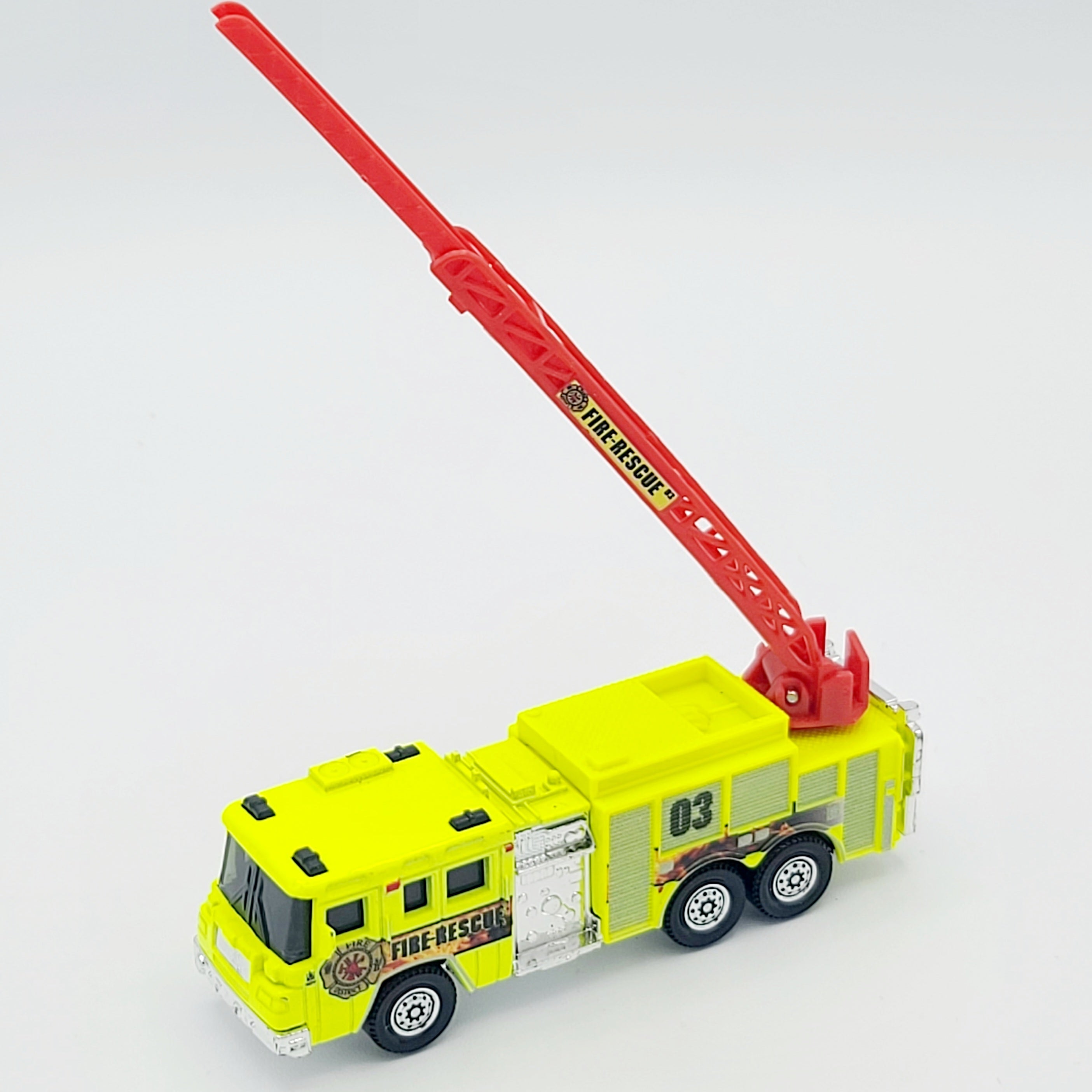 Matchbox Pierce Quantum Aerial Ladder Fire Truck (2012 Working Rigs - Mission Force Exclusive)